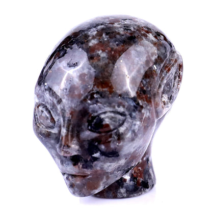 1.5" Yooperlite Hand Carved Crystal Elf Alien Sculpture Crystallumi