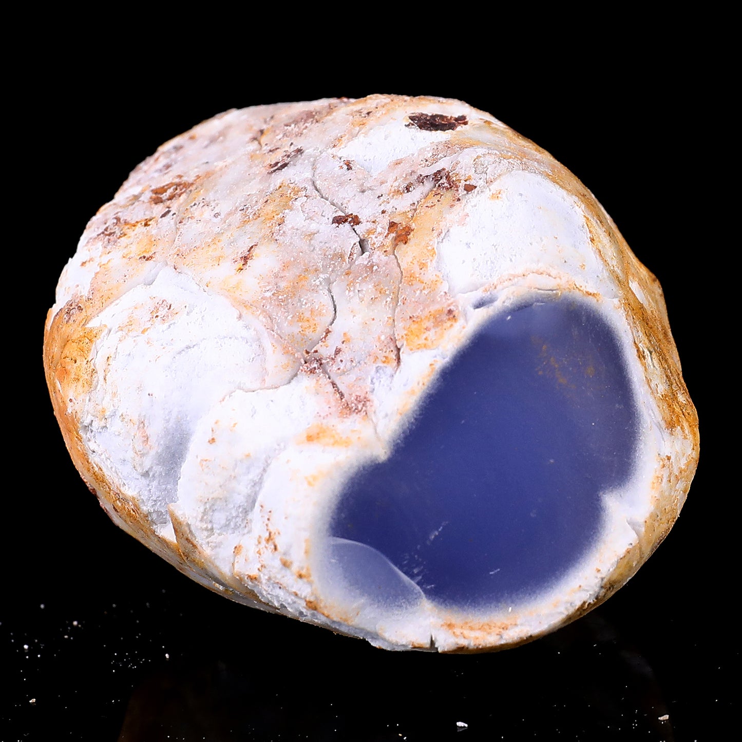 Grade A Natural Blue Chalcedony Rough Stone, Jewelry Making Stone