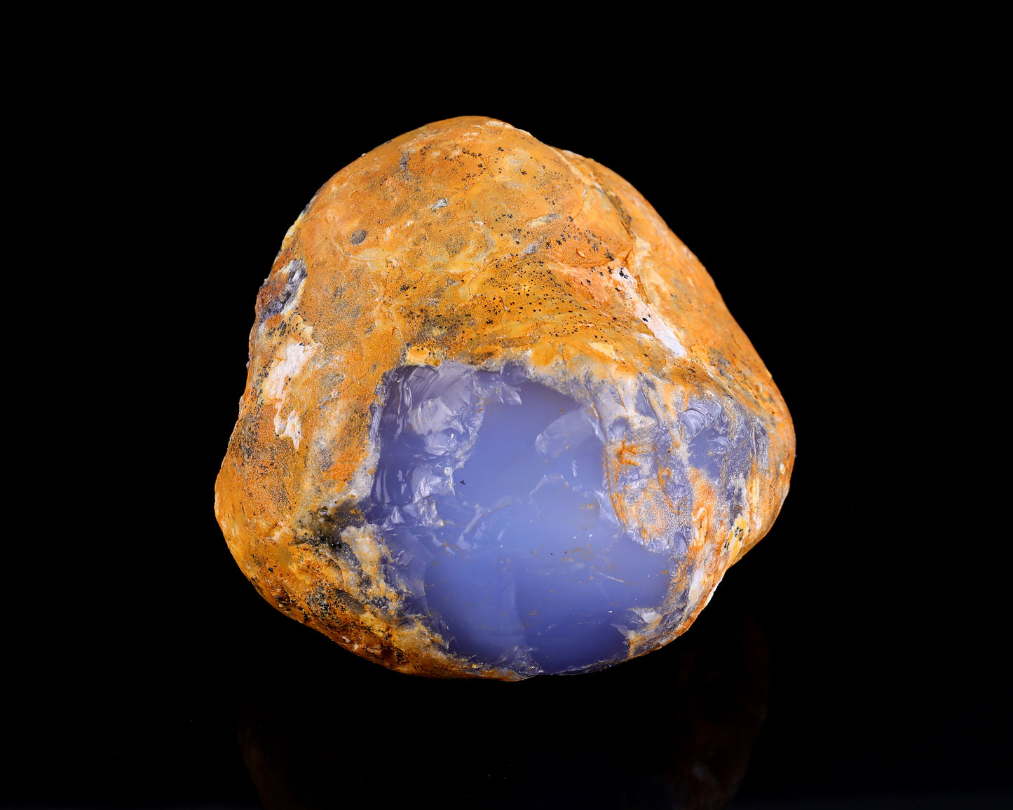 Grade A Natural Blue Chalcedony Rough Stone, Jewelry Making Stone