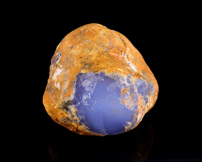 Grade A Natural Blue Chalcedony Rough Stone, Jewelry Making Stone