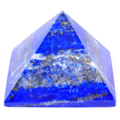 2.0" Lapis Lazuli Hand Carved Crystal Pyramid Crystallumi