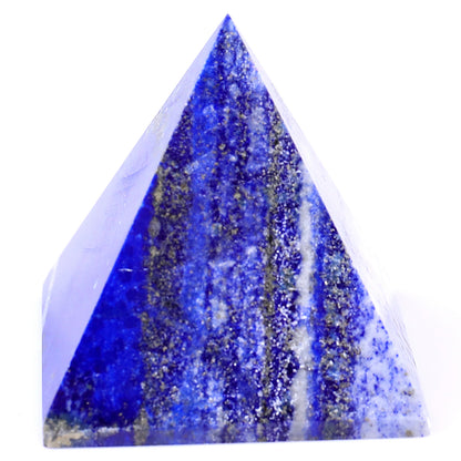 2.0" Lapis Lazuli Hand Carved Crystal Pyramid Crystallumi