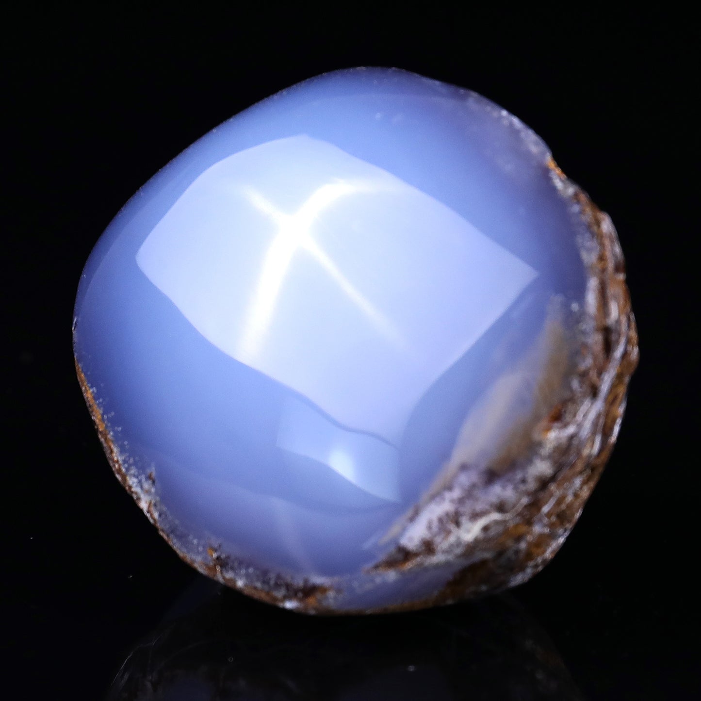 2.8" Blue Chalcedony Hand Carved Crystal Polished Stone Crystallumi