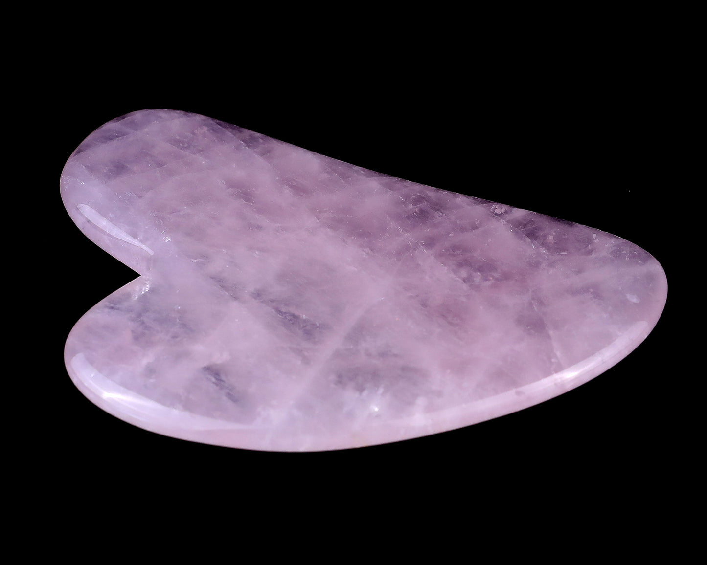 4.3" Gemstone Hand Carved Crystal Guasha Tool,Massage Tool Crystallumi