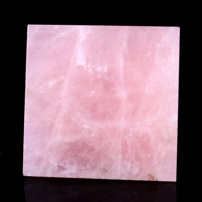 50mm Rose Quartz Hand Carved Crystal Pyramid Crystallumi