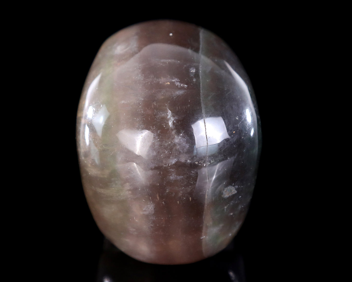 3.0" Fluorite Hand Carved Crystal Skull Sculpture