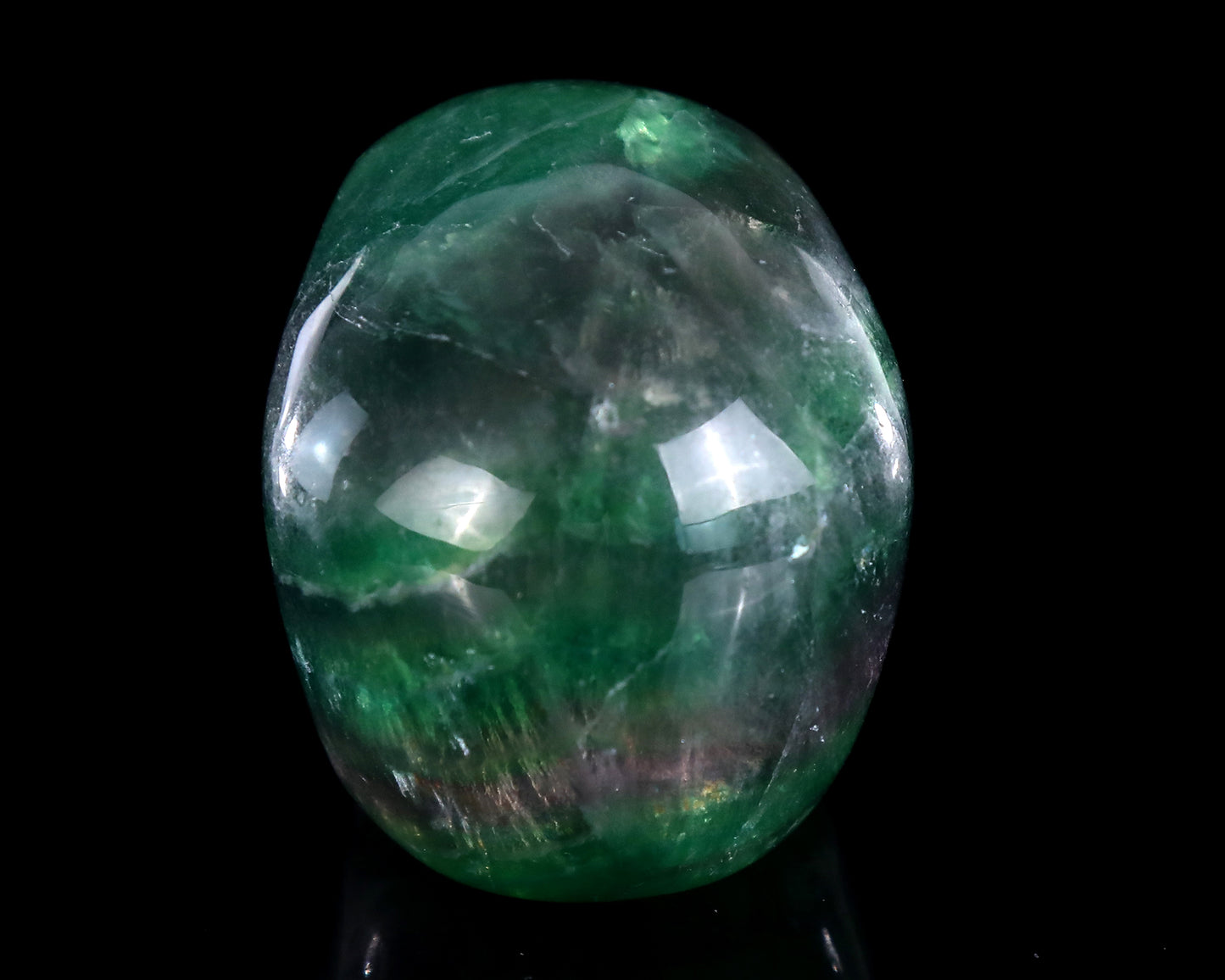 3.0" Fluorite Hand Carved Crystal Skull Sculpture