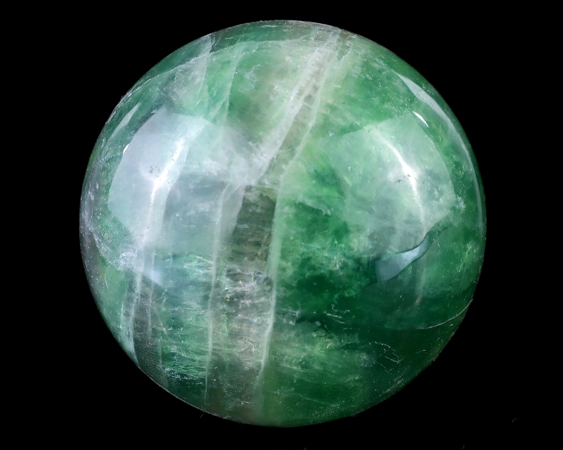 80mm Fluorite Hand Carved Crystal Mushroom Sculpture Crystallumi