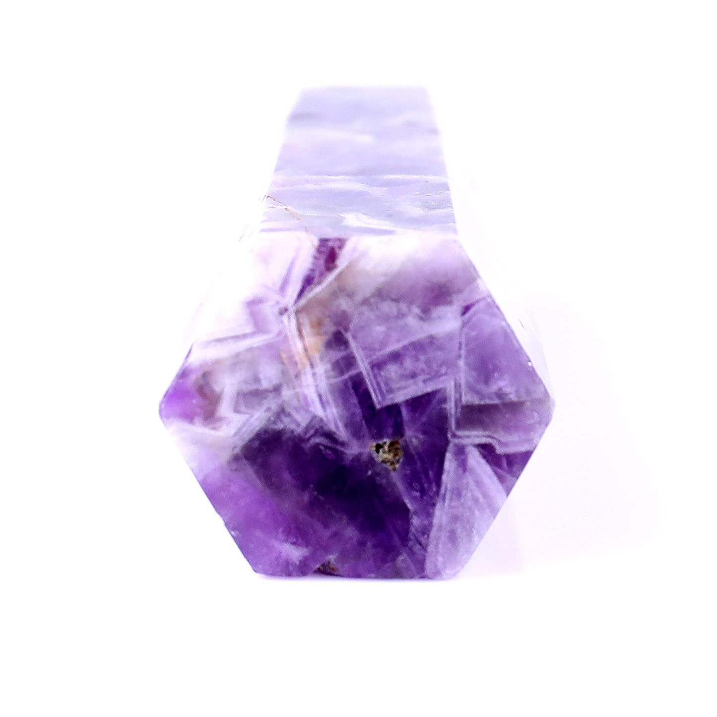 93mm Dream Amethyst Hand Carved Crystal Point Crystallumi